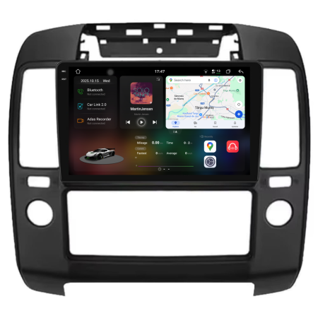 Navara (2004 - 2010) - Navigatie Dedicata Nissan Navara (2004-2010), 2K, 12Gb Ram, 256Gb Stocare, Carplay