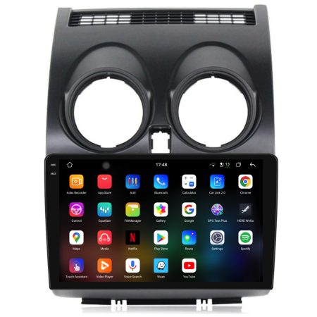 Navigatie Dedicata Nissan Qashqai J10 (2007-2013), 2K, 12Gb Ram, 256Gb Stocare, Carplay [2]