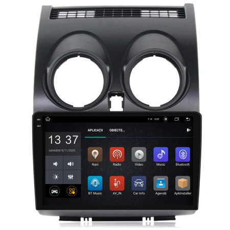Navigatie Dedicata Nissan Qashqai J10 (2007-2013), 9Inch, 8Gb Ram, 256Gb Stocare, Carplay [4]