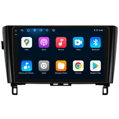 Navigatie Dedicata Nissan Qashqai J11, X Trail T32 (2013-2018), 10Inch, 2Gb Ram, 32Gb Stocare, Carplay [4]