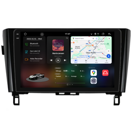 Qashqai J11 (2013- 2021) - Navigatie Dedicata Nissan Qashqai J11, X Trail T32 (2013-2018), 2K, 12Gb Ram, 256Gb Stocare, Carplay