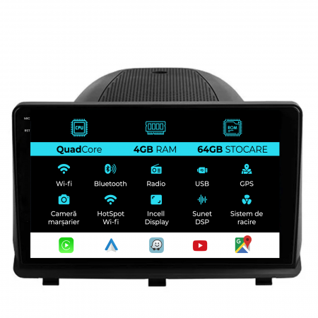 Antara (2005 - 2015) - Navigatie Dedicata Opel Antara (2006-2016)QuadCore, 9Inch, 4Gb Ram, 64Gb Stocare, Carplay