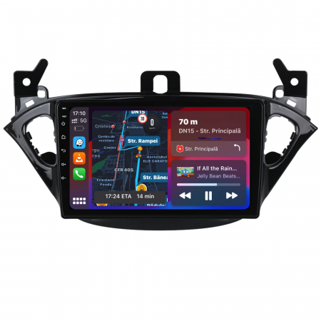 Navigatie Dedicata Opel Corsa E/Adam (2012 - 2019), 9Inch, 8Gb Ram, 256Gb Stocare, Carplay [1]