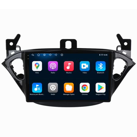 Navigatie Dedicata Opel Corsa E/Adam (2012-2019),QuadCore, 9Inch, 4Gb Ram, 64Gb Stocare, Carplay [4]