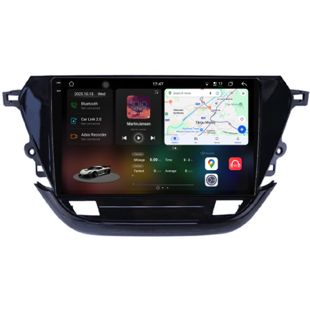 Corsa F (2019-2023) - Navigatie Dedicata Opel Corsa F (2019-2023), 2K, 12Gb Ram, 256Gb Stocare, Carplay
