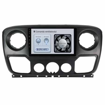 Navigatie Dedicata Opel Movano/Renault Master/Nissan NV400 (2010-2020), 10Inch, 8Gb Ram, 256Gb Stocare, Carplay [5]