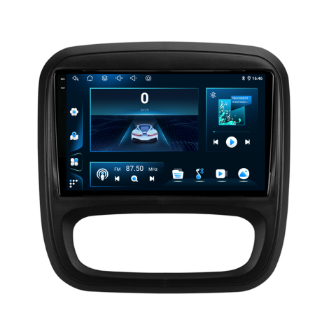 Navigatie Dedicata Opel Vivaro/Renault Trafic/Fiat Talento (2014 - 2018), 9 Inch, 6Gb Ram, 128Gb stocare, Carplay [6]