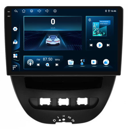Navigatie Dedicata Citroen C1 (2005 - 2015), 10 Inch, 6Gb Ram, 128Gb Stocare, Android Auto, Carplay [6]
