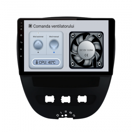 Navigatie Dedicata Peugeot 107/Citroen C1/Toyota Aygo (2005 - 2015),10Inch, 6Gb Ram, 128Gb Stocare, Carplay [5]