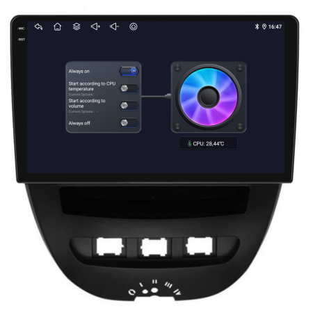 Navigatie Dedicata Peugeot 107/Citroen C1/Toyota Aygo (2005-2015),2K, 12Gb Ram, 256Gb Stocare, Carplay [5]