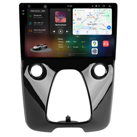 Navigatii Dedicate - Navigatie Dedicata Citroen C1 (2014 - 2022), 2K, 12Gb Ram, 256Gb Stocare, Android Auto, Carplay
