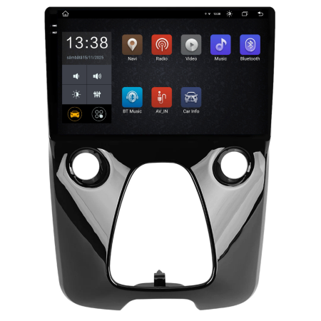 Navigatie Dedicata Peugeot 108/Citroen C1/Toyota Aygo (2014 - 2022), 2K, 4Gb Ram, 64Gb Stocare, Carplay [3]