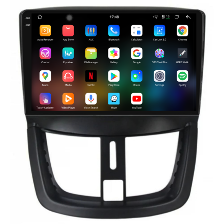 Navigatie Dedicata Peugeot 207 (2006-2015), 2K, 12Gb Ram, 256Gb Stocare, Carplay [2]