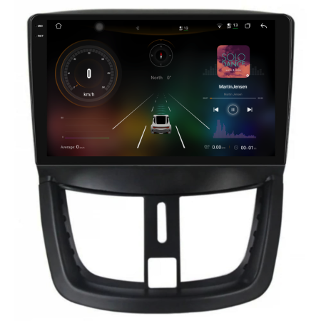 Navigatie Dedicata Peugeot 207 (2006-2015), 2K, 12Gb Ram, 256Gb Stocare, Carplay [1]