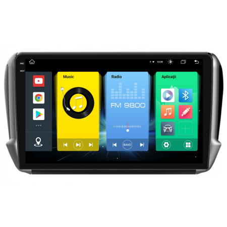 Navigatie Dedicata Peugeot 208/2008 (2013-2018), 10Inch, 8Gb Ram, 256Gb Stocare, Carplay [6]