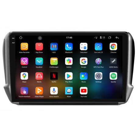 Navigatie Dedicata Peugeot 208/2008 (2013-2018), 2K, 12Gb Ram, 256Gb Stocare, Carplay [2]