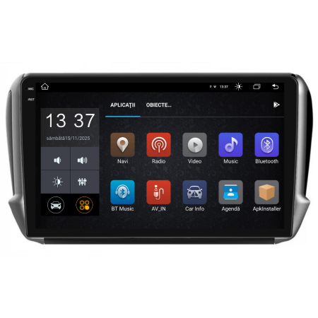 Navigatie Dedicata Peugeot 208/2008 (2013-2018), 2K, 8Gb Ram, 256Gb Stocare, Carplay [4]