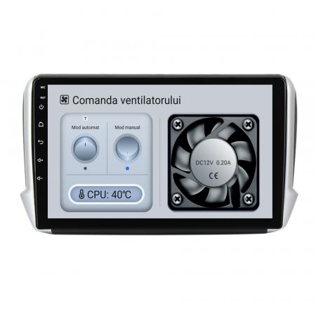 Navigatie Dedicata Peugeot 208/2008 (2013-2018), 10Inch, 6Gb Ram, 128Gb Stocare, Carplay [5]