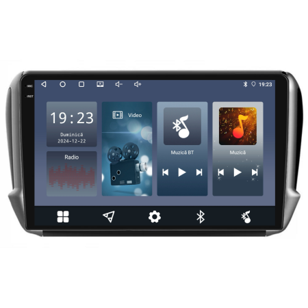 Navigatie Dedicata Peugeot 208/2008 (2013-2018),QuadCore, 10Inch, 4Gb Ram, 64Gb Stocare, Carplay [6]