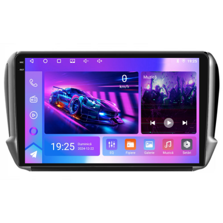 Navigatie Dedicata Peugeot 208/2008 (2013-2018),QuadCore, 10Inch, 4Gb Ram, 64Gb Stocare, Carplay [7]