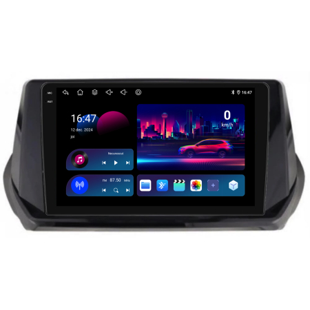 Navigatie Dedicata Peugeot 208 (2019-2024), 9Inch, 2Gb Ram, 32Gb Stocare, Carplay [3]