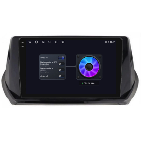 Navigatie Dedicata Peugeot 208 (2019-2024),QuadCore, 9Inch, 4Gb Ram, 64Gb Stocare, Carplay [9]