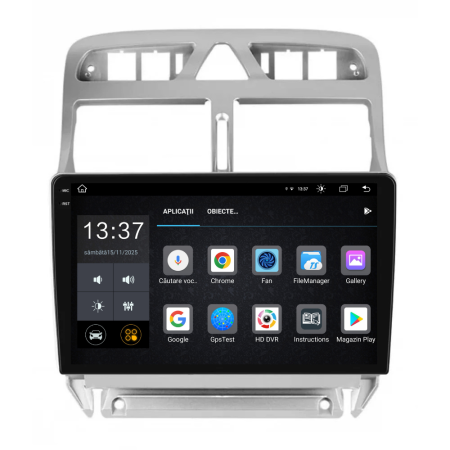 Navigatie Dedicata Peugeot 307 (2000-2013), 2K, 4Gb Ram, 64Gb Stocare, Carplay [5]