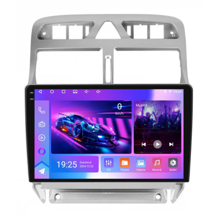 Navigatie Dedicata Peugeot 307 (2000-2013),QuadCore, 9Inch, 4Gb Ram, 64Gb Stocare, Carplay [7]