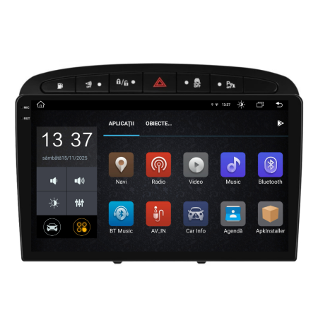 Navigatie Dedicata Peugeot 308/408 (2008-2013), 2K, 4Gb Ram, 64Gb Stocare, Carplay [4]