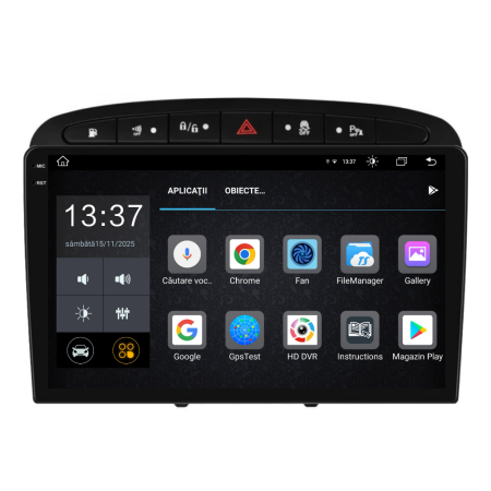 Navigatie Dedicata Peugeot 308/408 (2008-2013), 9Inch, 8Gb Ram, 256Gb Stocare, Carplay [5]