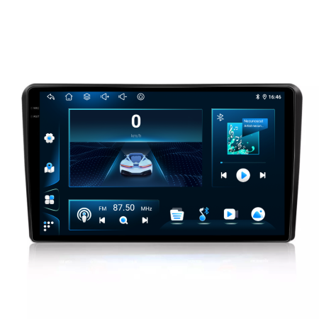 Navigatie Dedicata Peugeot 407 (2004 - 2011), 9Inch, 6Gb Ram, 128Gb Stocare, Carplay [6]