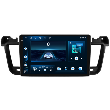 Navigatie Dedicata Peugeot 508 (2010-2018), 9Inch, 6Gb Ram, 128Gb Stocare, Carplay [6]