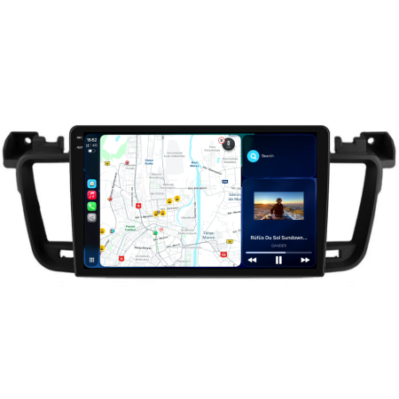 Navigatie Dedicata Peugeot 508 (2010-2018), 9Inch, 8Gb Ram, 256Gb Stocare, Carplay [1]