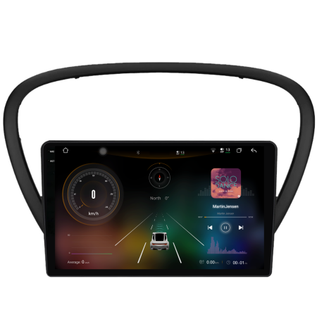 Navigatie Dedicata Peugeot 607 (2004-2011), 2K, 12Gb Ram, 256Gb Stocare, Carplay [1]