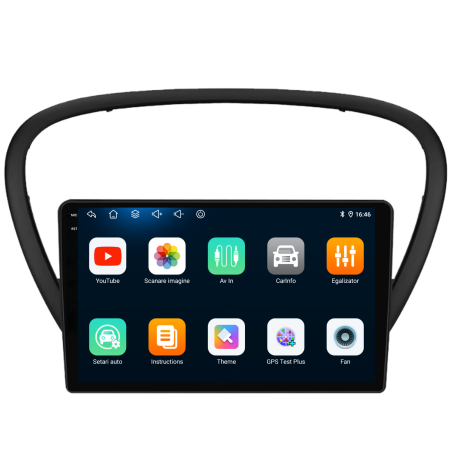 Navigatie Dedicata Peugeot 607 (2004-2011), 9Inch, 2Gb Ram, 32Gb Stocare, Carplay [5]