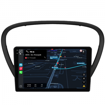 Navigatie Dedicata Peugeot 607 (2004-2011), 9Inch, 8Gb Ram, 256Gb Stocare, Carplay [2]