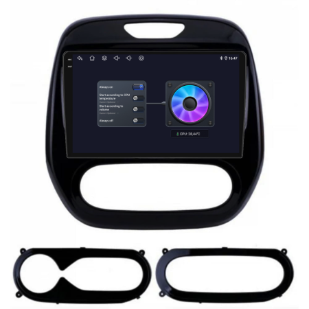 Navigatie Dedicata Renault Captur (2013-2020), 2K, 12Gb Ram, 256Gb Stocare, CarPlay [5]