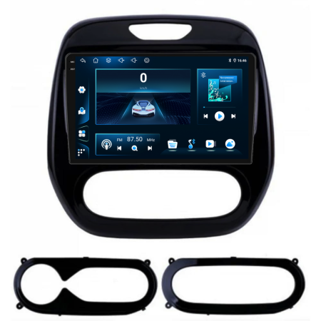 Navigatie Dedicata Renault Captur (2013-2020), 9Inch, 6Gb Ram, 128Gb Stocare, CarPlay [6]