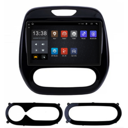 Navigatie Dedicata Renault Captur (2013-2020), 9Inch, 8Gb Ram, 256Gb Stocare, CarPlay [3]
