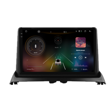 Navigatie Dedicata Renault Clio 2 (1998-2012), 2K, 12Gb Ram, 256Gb Stocare, Carplay [1]