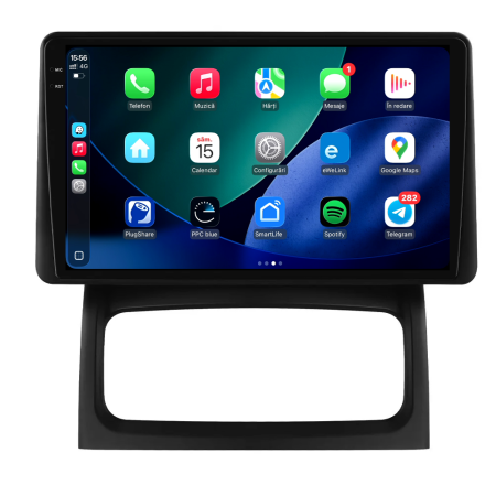 Navigatie Dedicata Renault Clio 2 (1998-2012), 9Inch, 2Gb Ram, 32Gb Stocare, Carplay [2]