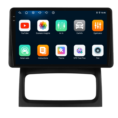 Navigatie Dedicata Renault Clio 2 (1998-2012), 9Inch, 4Gb Ram, 64Gb Stocare, Carplay [5]