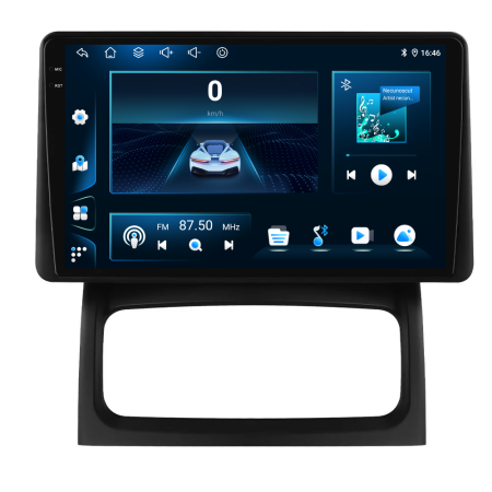 Navigatie Dedicata Renault Clio 2 (1998-2012), 9Inch, 6Gb Ram, 128Gb Stocare, Carplay [6]