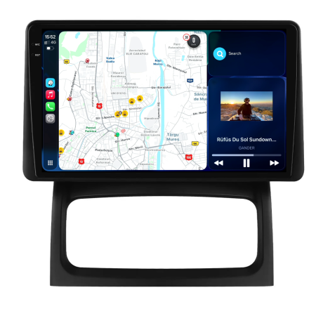 Navigatie Dedicata Renault Clio 2 (1998-2012), 9Inch, 8Gb Ram, 256Gb Stocare, Carplay [1]