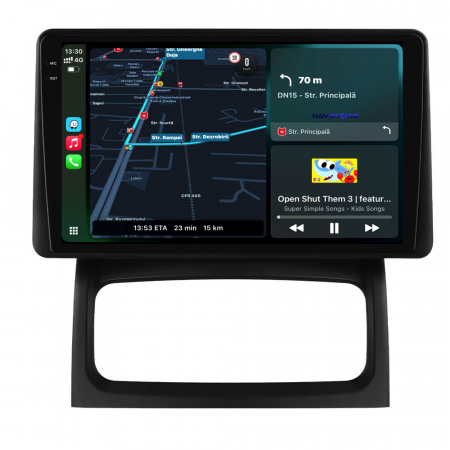 Navigatie Dedicata Renault Clio 2 (1998-2012), 2K, 12Gb Ram, 256Gb Stocare, Carplay [3]