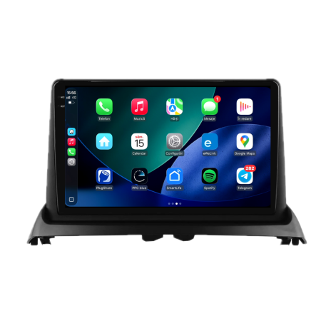 Navigatie Dedicata Renault Clio 2 (1998-2012),QuadCore, 9Inch, 4Gb Ram, 64Gb Stocare, Carplay [2]