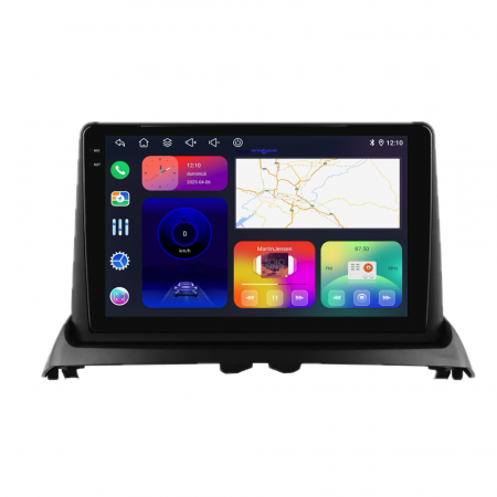 Navigatie Dedicata Renault Clio 2 (1998-2012),QuadCore, 9Inch, 4Gb Ram, 64Gb Stocare, Carplay [5]