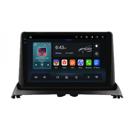 Navigatie Dedicata Renault Clio 2 (1998-2012),QuadCore, 9Inch, 4Gb Ram, 64Gb Stocare, Carplay [4]