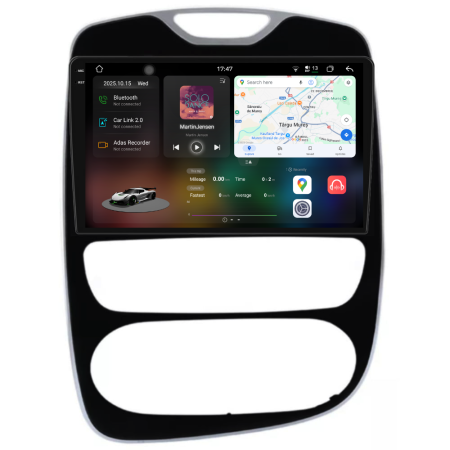 Clio 4 (2016 - 2019) - Navigatie Dedicata Renault Clio 4 (2016-2019), 2K, 12Gb Ram, 256Gb Stocare, Carplay