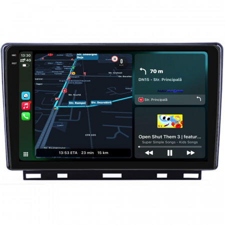 Navigatie Dedicata Renault Clio 5 (2019-2024), 9Inch, 4Gb Ram, 64Gb Stocare, Carplay [1]
